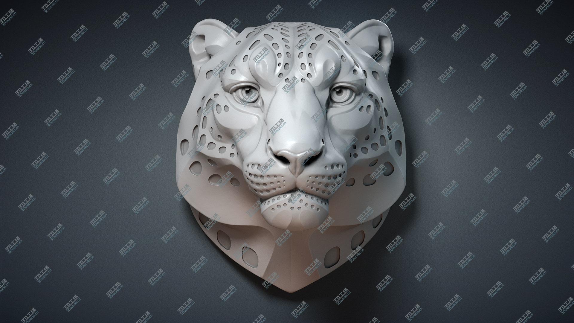 images/goods_img/202105072/3D Snow Leopard Head Sculpture Spotted/1.jpg